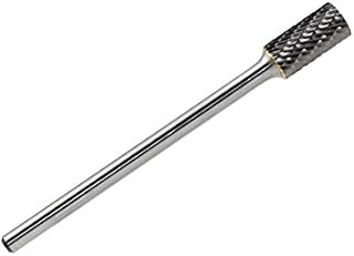 YUFUTOL SA-5L4 Tungsten Carbide Burr- 4"(101.6mm) Long Reach Double Cut Cylinder Shape Rotary