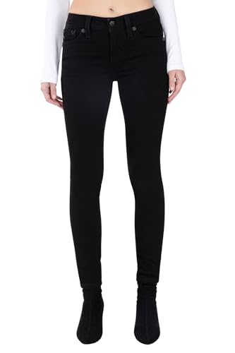 Miss Me Women's Fleur de Lis Saddle Stitch Mid-Rise Skinny Jeans2