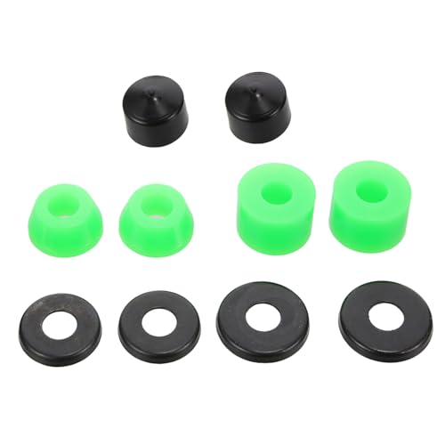 BRIGHTFUFU 1 Set Durable PU Skateboard Bushings Shockproof Pads for Trucks Easy Installation Skateboard Cup Washers for Skateboarding Enthusiasts