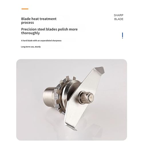 Pieza combinadora de acero inoxidable con rotación de 360 grados 8