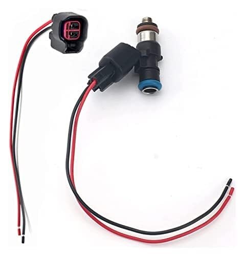 Inyectores de combustible Inyector De Combustible Con Conector Flexible Para Polaris ACE570 ACE900 RZR Ranger Sportsman XP SP OEM 2521068 0280158258