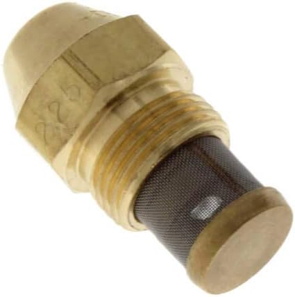 Type B Solid 80 Brass Oil Nozzle (2.25 GPH), Pack of 12