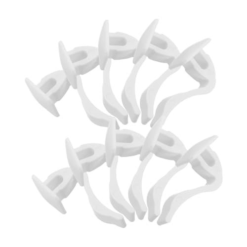 BESTOYARD 10 Pièces Support Clips pour Radiateur Clips de Montage de Tuyau pour Couvercle de Radiateur et Support de Ventilateur Installation Facile et Sécurisée Accessoires pour Maison et