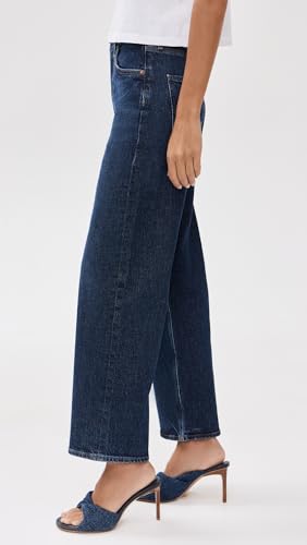 AGOLDE Women's Ren: High Rise Wide Leg Jeans4