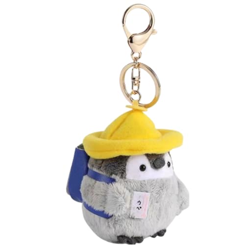 HICIVI Penguin Keychain Plush Penguins carrying backpacks Car Pendant Backpacks Keys Kawaii Penguin Charm for Animal Lovers 7cm