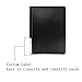 1000+ Pockets Card Binder, Trading Card Binder 16 Pocket, PU Cover with Costum Label, Card Collection Binder for Tcg, MTG, Yugi, Hoke Cards and Cards Sleeve, Card Holder Binders (Black)