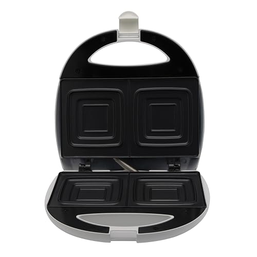 Miniatura 4 de Sogo Sandwichera Eléctrica 2 Rebanadas 700w - Sandwichera Cuadrada Con Placas Antiadherentes - Sandwichera Con Sistema De Seguridad De Auto-Apagado - Calidad Con 3 Años De Garantía
