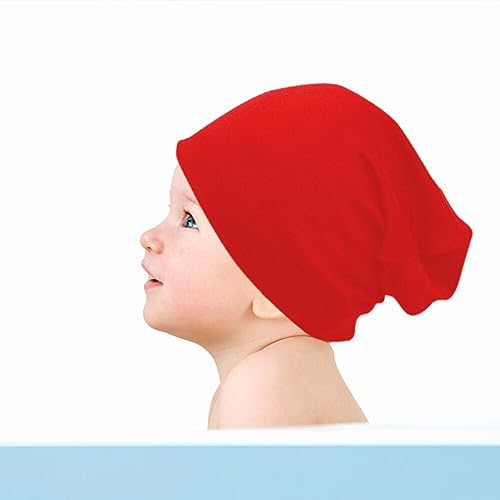 6 Pack Unisex Baby Hats for Kids 6 Months-5 Years Old, Cute Soft Baby Skull Caps Cotton Baby Toddler Beanie Hat Cap4