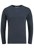 DETAILS & HIGHLIGHTS: Hochwertiges Longsleeve mit Rundhalsausschnitt, Stoff-Logo-Patch an der Seite, angenehm weiche Baumwollmischung, elastischer Abschlussbund sowie Ärmelbündchen, gerippte Optik
