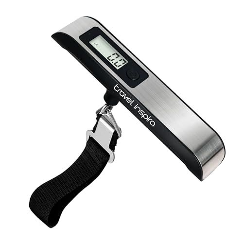 Travel Inspira Digital Luggage Scale 110LB/50KG Black