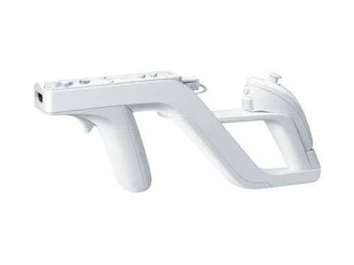 Kabalo Wii Zapper Light Gun Gamepad Joypad Gaming Controller Attachment for Nintendo Wii Console
