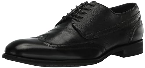 Steve Madden Men's Men's AAMARI Oxford, Black, 14