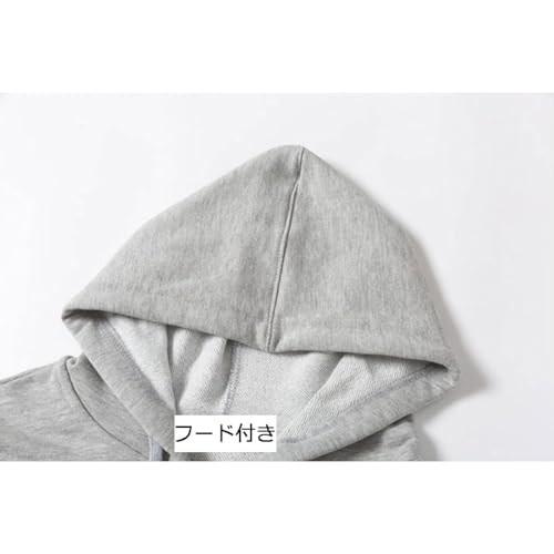 OKJCON パーカー メンズ ジップアップ 秋 長袖 無地 ゆったり フード付き の商品画像 5