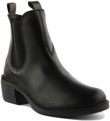 Bottines FLY LONDON MEME030FLY en cuir noir pour le bureau