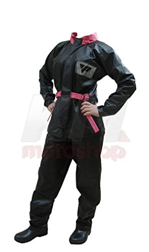 Capa de Chuva Para Motoqueiro Feminina Blusa E Calça Pvc Impermeavel Pantaneiro G