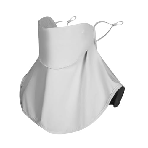 Mascarilla de seda de hielo de color sólido, bufandas de verano, protección UV, for el cuello, protector facial, babero a prueba de sol, personalizada, resistente al viento Adecuada para ciclismo, mot