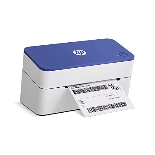 HP Shipping Label Printer, 4x6 Commercial Grade Direct Thermal, Compact & Easy-to-use, High-Speed 203 DPI Printer, Barcode Printer, Compatible with Amazon, UPS, Shopify, Etsy, Ebay, ShipStation & More