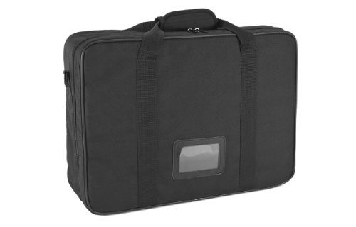 Cases By Source 18135C Soft Padded Case With Shoulder Strap, 18 X 13 X 5" Interior,Black #TOP24