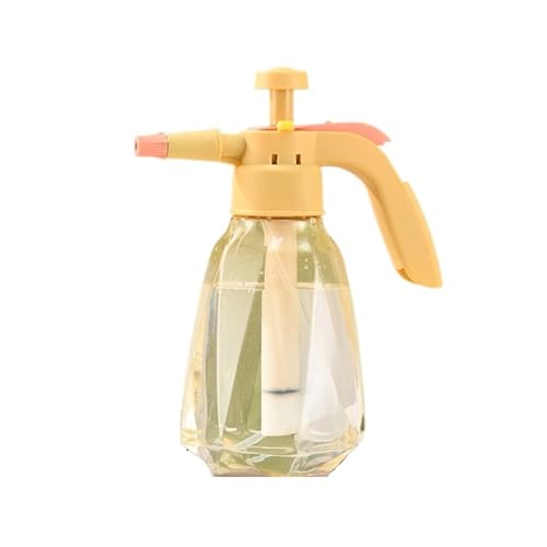 JHSDHYD Pulverizador Agua Pulverizador de flores a presión, bidón de agua de 1,5 l, botella de plástico transparente de gran capacidad for suministros de jardín al aire libre.(Color 02)