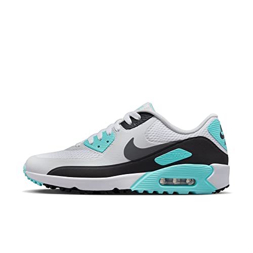 Nike Men's Air Max 90 G Spikeless Golf Shoes (White/Dark Grey-Copa, Us_Footwear_Size_System, Adult, Men, Numeric, Medium, Numeric_10) #TOP3