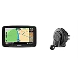 TomTom Navigationsgerät GO Basic (6 Zoll, Stauvermeidung dank TomTom Traffic, Karten-Updates Europa, Updates über WiFi) & Lüftungsschlitzhalterung für alle TomTom Start, Via, GO Basic Modelle