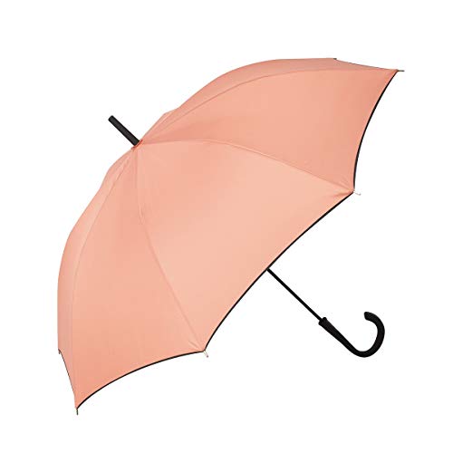 Preisvergleich Produktbild EZPELETA Damen-Regenschirm. Winddicht, automatische und gebogene Manschette. Glatter Stoff, 12 Farben