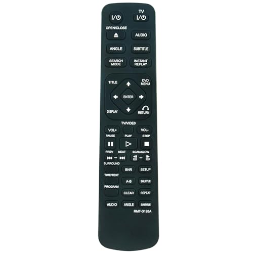 Télécommande de rechange RMT-D126A compatible lecteur DVD Sony RDR-GX310