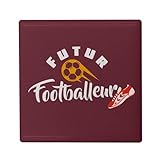 CÉRAMIQUE PREMIUM : Oubliez les magnets souples en plastique qui se cornent. Ce modèle est fabriqué en véritable céramique blanche. Il offre une surface lisse, rigide et brillante qui donne du relief et de l'élégance à l'image imprimée.