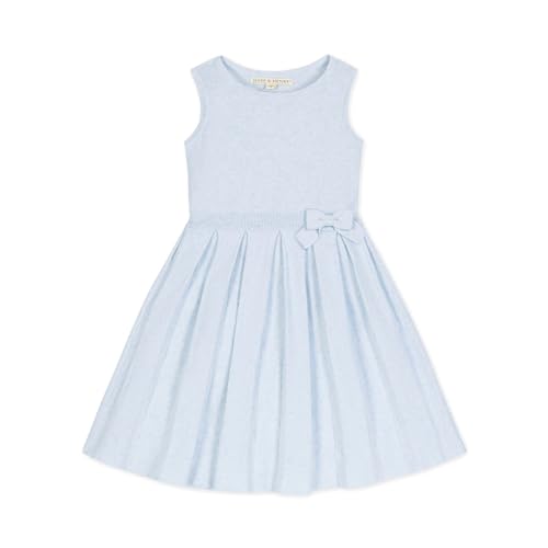 Hope & Henry Girls' Milano Tipped Sweater Dress