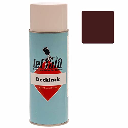 Preisvergleich Produktbild Spraydose Decklack Leifalit (Premium) Maron 400ml