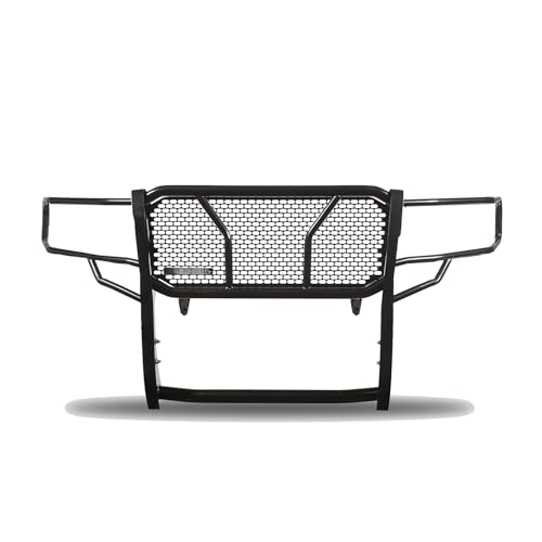 Image of BLACK HORSE RU-FOF109-B Black Rugged Grille Guard