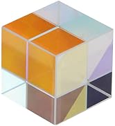 Sechs-seitiges optisches Glasobjektiv Würfel-Prisma Buntglas-Prisma Lichtwürfel-Farbkasten der on...