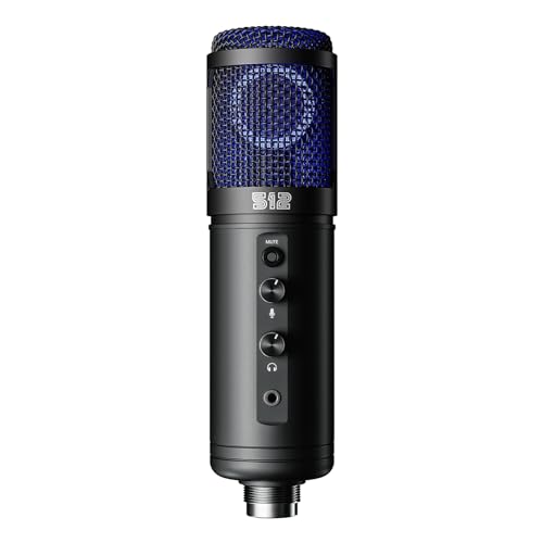 512 Audio 512-UPM By Warm Audio Tempest - Large Diaphragm Studio Condenser Usb Microphone + Stand + Shock Mount thumb #1