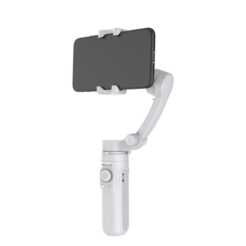 Lisher Gimbal portátil 3 ejes plegable Smartphone Grabación Vidéo Vlog para Smartphone