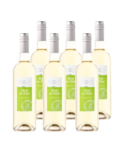 Vin blanc IGP Terre du Midi Celliers du Colombier en carton de 6x75cl