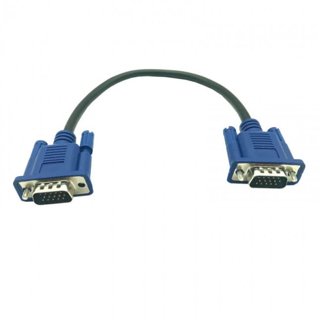 50 cm vga kablo kısa vga kablo erkek erkek yarım metre vga kablo