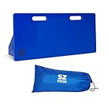 Swintz Soccer Rebounder Passing Wall - 35.5' x 16' - Foldable All Weather Training Wall - for...