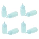 Biberons en plastique : adoptés à partir d'excellents matériaux, ces jouets sûrs sont parfaits pour que vos enfants puissent jouer avec la couleur vive et la vaisselle miniature réaliste attirera l'attention des enfants, petits biberons