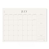 Jotsome Large Desk Calendar 2026-2027, Desk Pad Calendar From Now to June 2027 22x17 inch, Desk Blotter Calendar for Home and Office, Easy Planning (Beige, 17