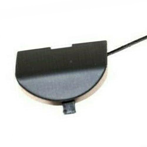 Floweringbeter Cache œillet de remorquage pour pare-chocs avant - Accessoire de moulage pour Fiat 500 500C 2007-2015 - Crochet de remorquage - Capuchon de couverture de remorque