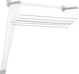 Vileda Highline 140 6-Spoke Ceiling Drying Rack (8.5m)
