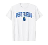 Elite Authentics West Florida Argonauts Arch Over Logo Officially Licensed T-Shirt