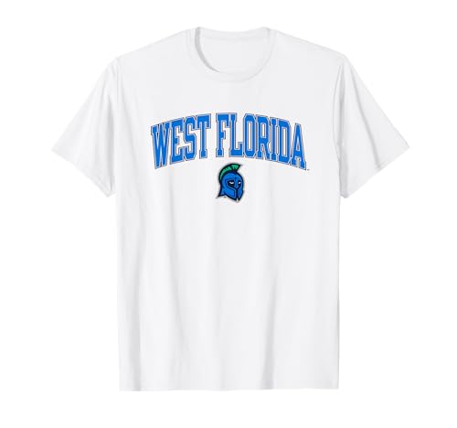 Elite Authentics West Florida Argonauts Arch Over Logo Officially Licensed T-Shirt