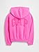GAP Girls Hi-Lo Logo Pullover Hoodie Standout Pink M