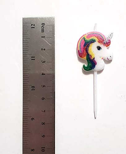 10 Count Special Cake Candles Topper With Holder For Wedding Party Birthday Valentine's Day Cake Decoration, Perfect Wish Gift For Kid And Adult (Unicorn) #TOP5