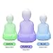 HYROOY Mindfulness Tool Breathing 4-7-8 Guided Visual Meditation Breathing Trainer Light Reduce Stress for Adult
