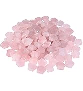 mookaitedecor Pack of 15 Star Shape Mini Crystal Pocket Stone, Polished Worry Stones for Reiki He...