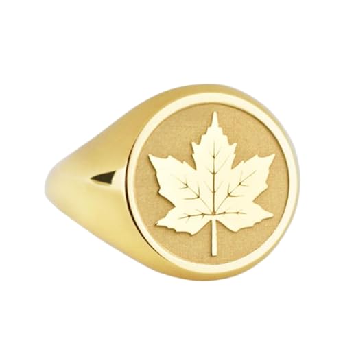 Bague feuille d'érable en argent pour parfaire votre style casual chic au quotidien
