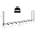 Werph 12FT Firewood Rack Outdoor,Heavy Duty Firewood Storage Rack,Outdoor Firewood Rack with Cover,Wood Rack Log Rack for Outdoor & Indoors, Black