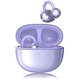 VRIFOZ Stylish Clip-on Design Earbuds, Comfortable Open Wearable Wireless Earbuds, Lightweight Waterproof, 50H Battery, Bluetooth 5.4 Headphones,Perfect for Glasses Wears, Office, Fitness and Workouts